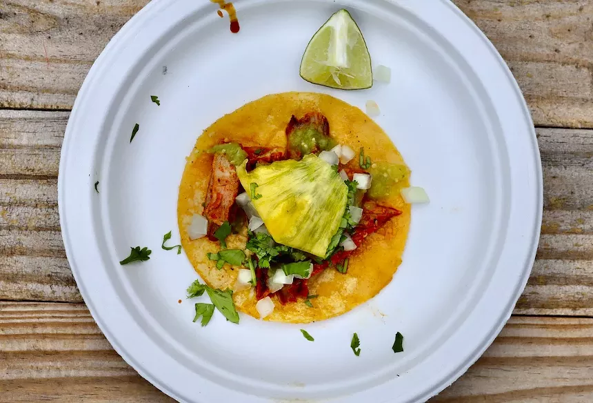 The Wolf of Tacos went from pandemic pop-up to South Beach Wine & Food Festival feature. - PHOTO BY NICOLE DANNA