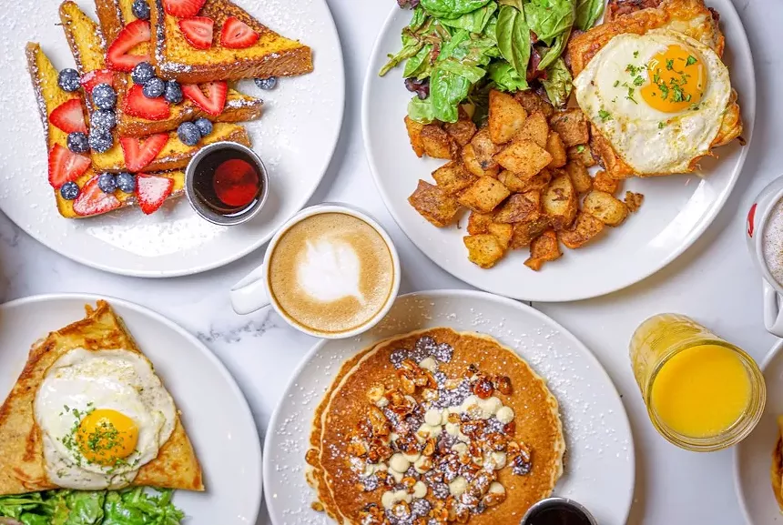 Cafe Bastille serves an all-day breakfast in downtown Miami, with a new location coming soon to South Beach. - PHOTO COURTESY OF CAFE BASTILLE DOWNTOWN