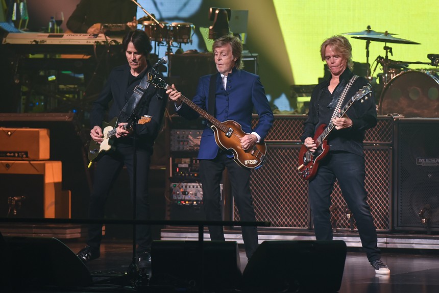 See more photos of Paul McCartney's Hard Rock Live performance here. - PHOTO BY MICHELE EVE SANDBERG