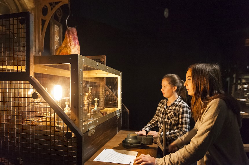 Amateur detectives can explore different aspects of the crime throughout the exhibition. - PHOTO COURTESY OF PHILLIP AND PATRICIA FROST MUSEUM OF SCIENCE