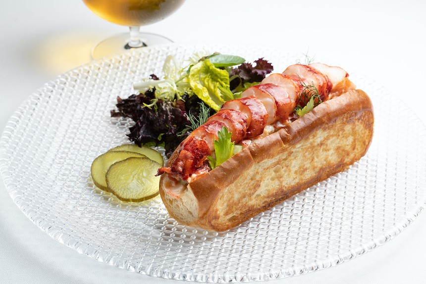 Classic lobster roll at the Surf Club - PHOTO COURTESY OF THE SURF CLUB