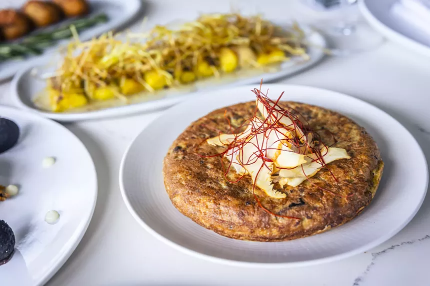 Truvada Spanish tortillas in Leku - Image courtesy of LEKU