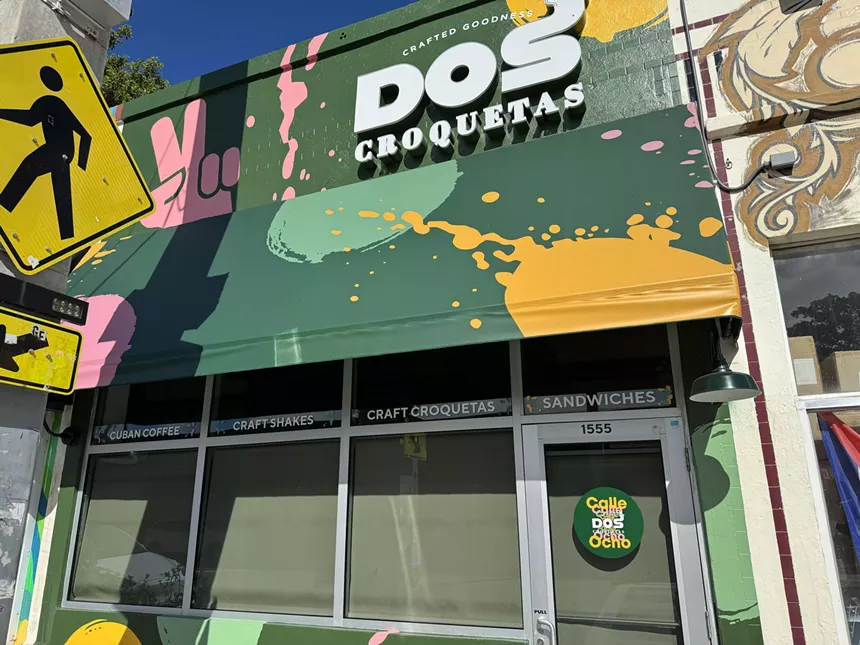 Green and colorful building exterior