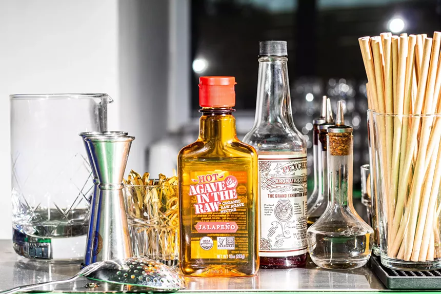 Liquor bottles