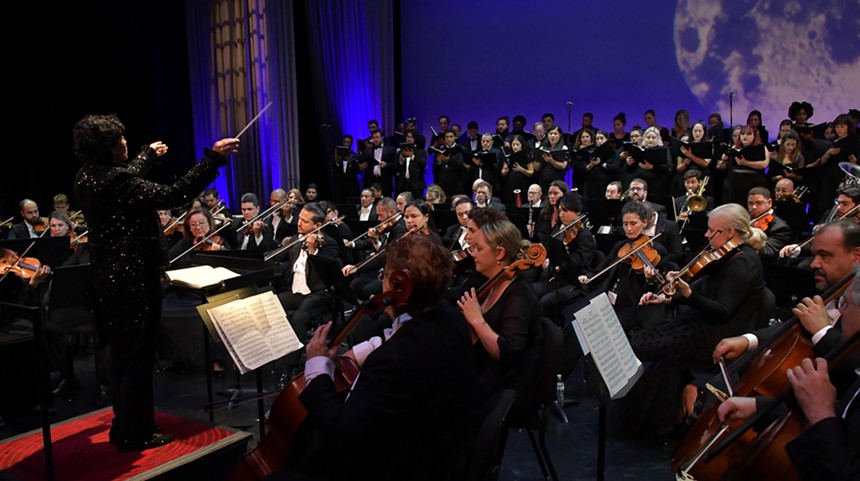 South Florida Symphony Orchestra performing onstage