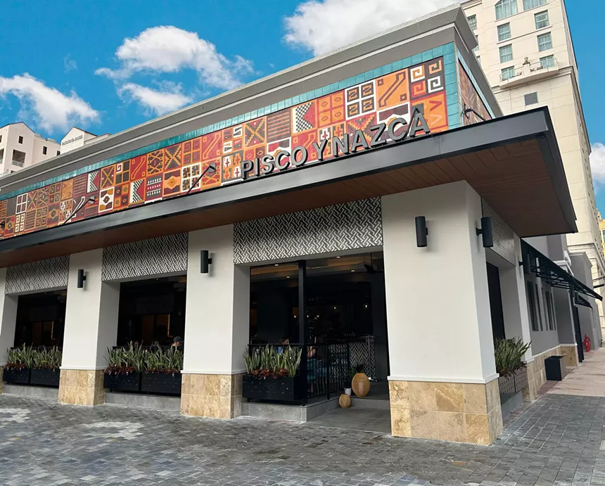 The exterior of a restaurant
