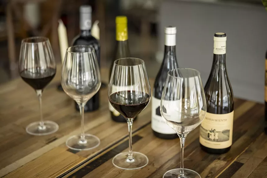 Wine glasses