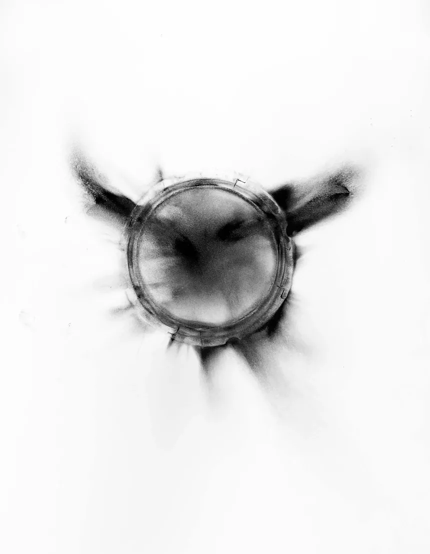 Charcoal drawing by Alberto Checa
