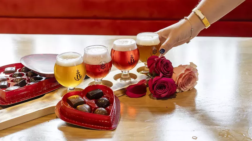 chocolate and beer