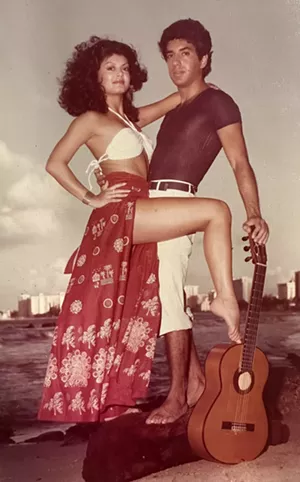 Josephine Phoenix's parents, Marlena and Roberto, posing together