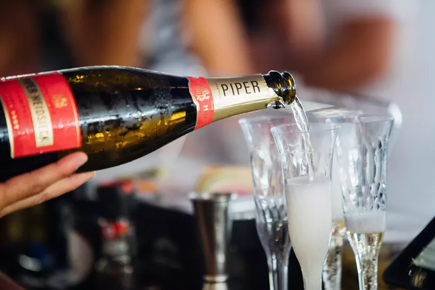 Champagne pour