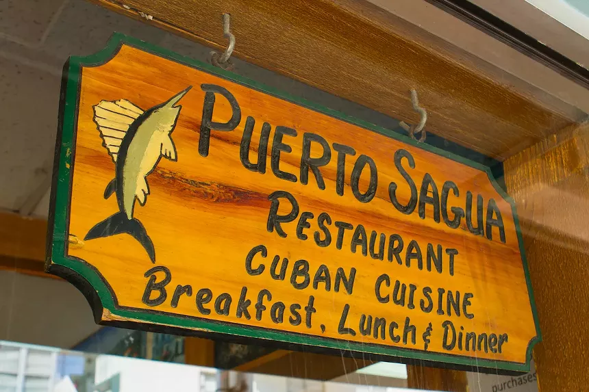 a wooden sign