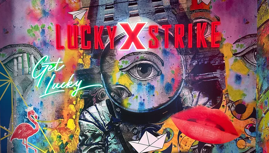 A graffiti artwork collage