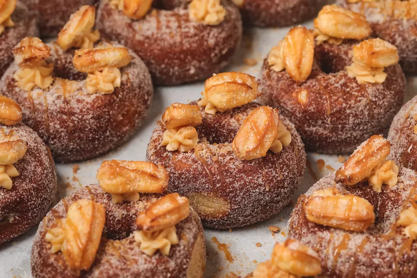 Dougnuts with toppings