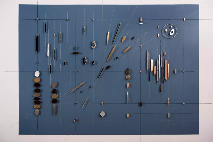 Abstract artwork by Carolina Sardi