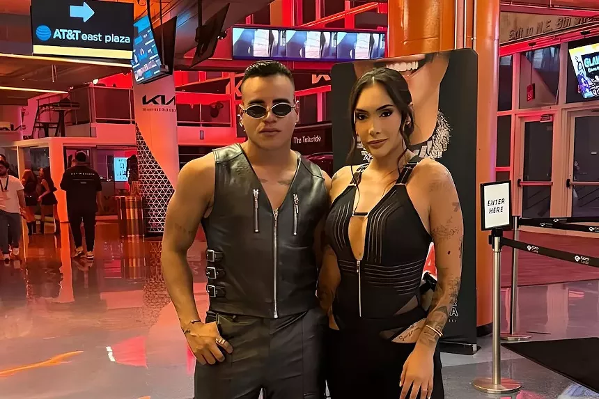 Fans at Bad Bunny's concert in Miami