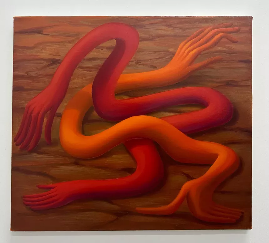 Abstract painting by Paula Turmina