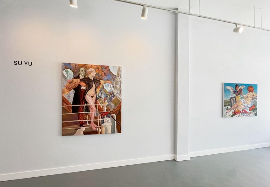 Installation view of "The Immutable Will of Nature" at the CAMP Gallery
