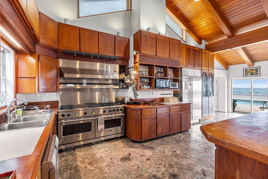 Kitchen inside southernmost home in continental U.S.