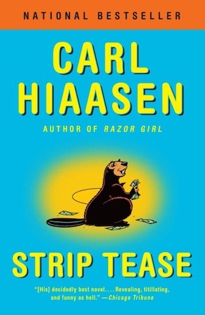 Cover art for Carl Hiaasen's Strip Tease