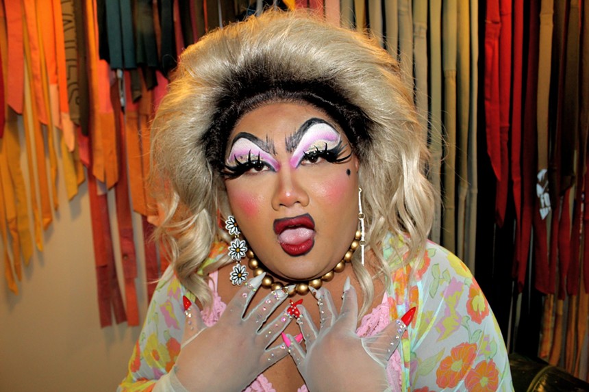 Portrait of drag queen Yoko Oso