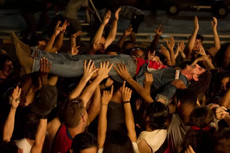 Still from the film Turn It Up, It's Rock 'n' Roll