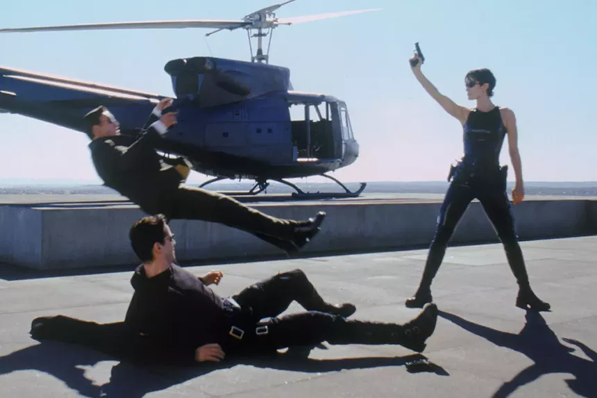 Still from The Matrix