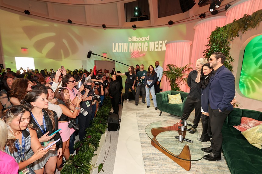 The crowd at Billboard Latin Music Week