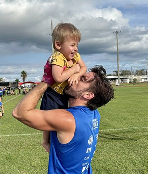 South Florida father Joey Carr and his son, Zach.