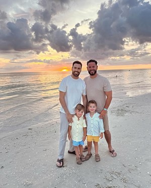 South Florida father Joey Carr and his son, Zach.