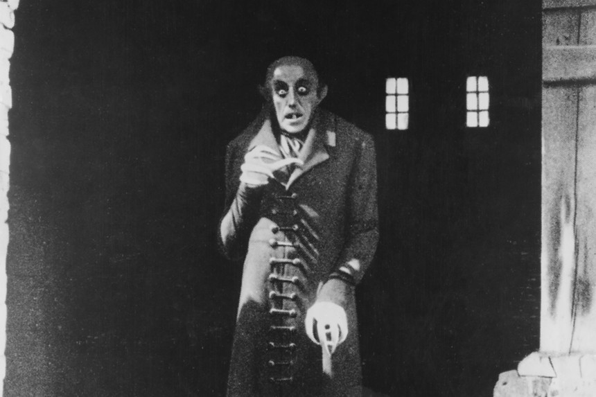 Promotional photo of German actor Max Schreck as the vampire Count Orlo