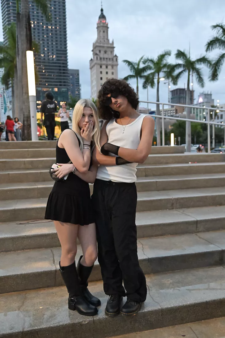 Fans at the Sweat Tour at the Kaseya Center in Miami