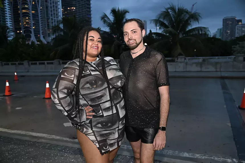 Fans at the Sweat Tour at the Kaseya Center in Miami