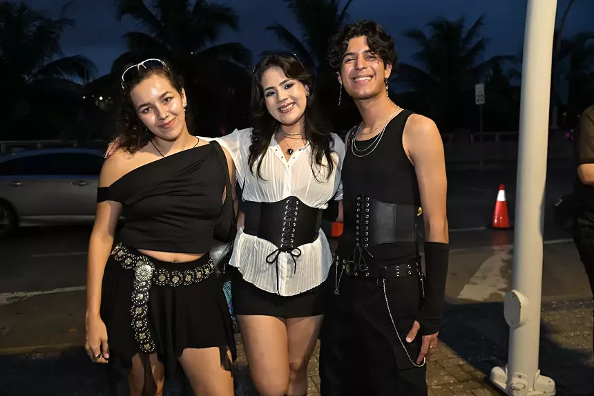 Fans at the Sweat Tour at the Kaseya Center in Miami