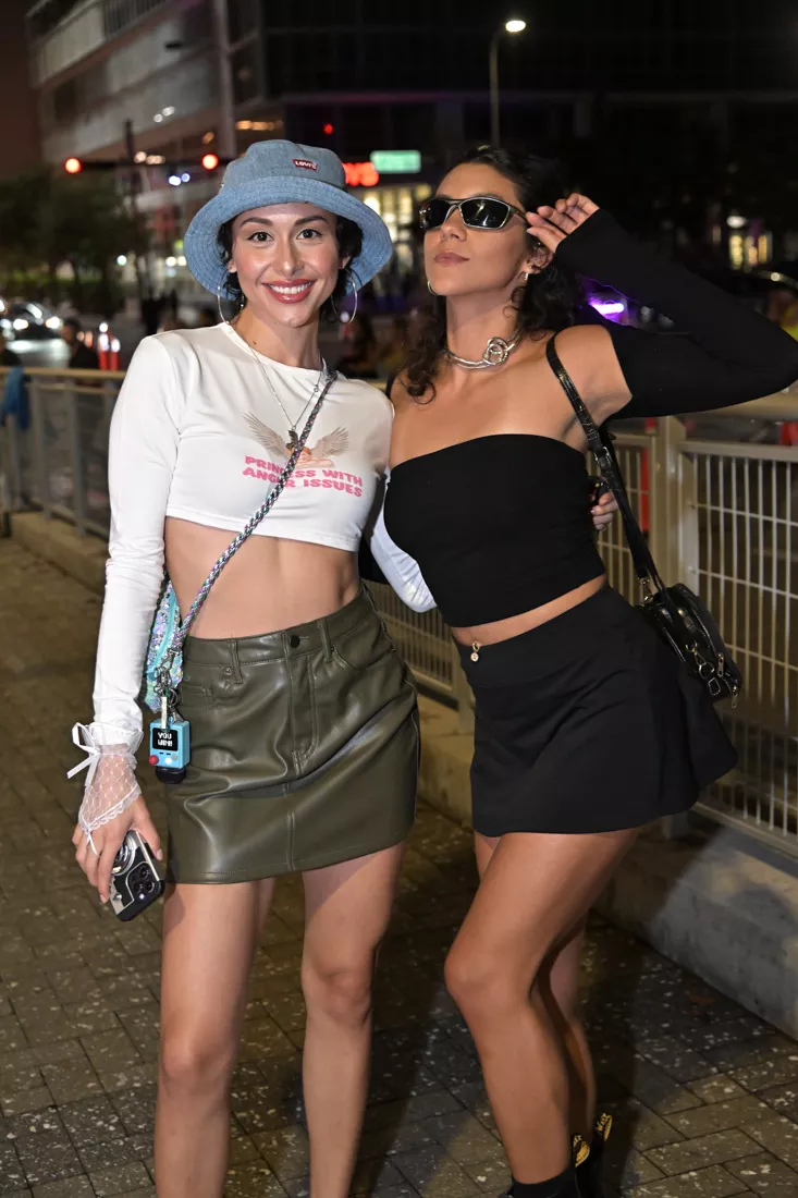 Fans at the Sweat Tour at the Kaseya Center in Miami