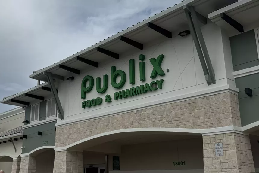 a supermarket facade