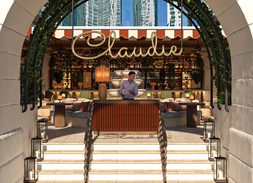 exterior of restaurant