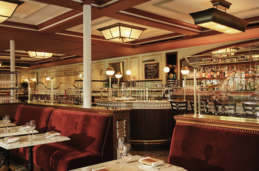 interior of restaurant