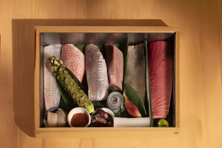 seafood in a box