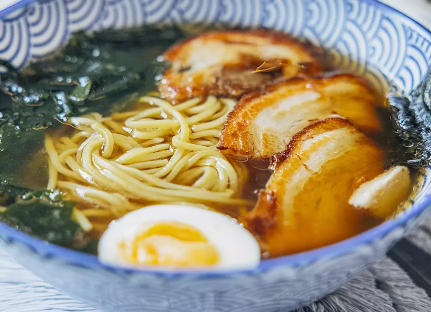 ramen in a bowl