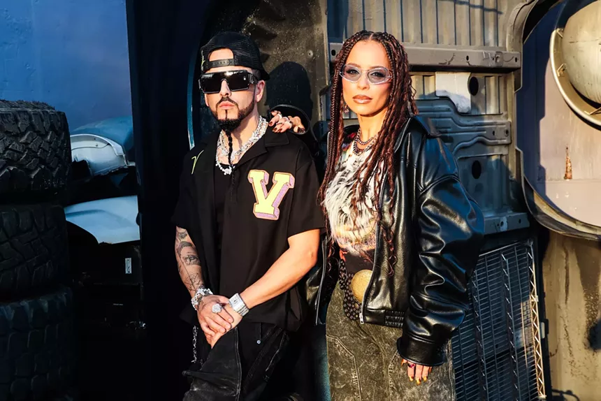 Portrait of Yandel and Blanca