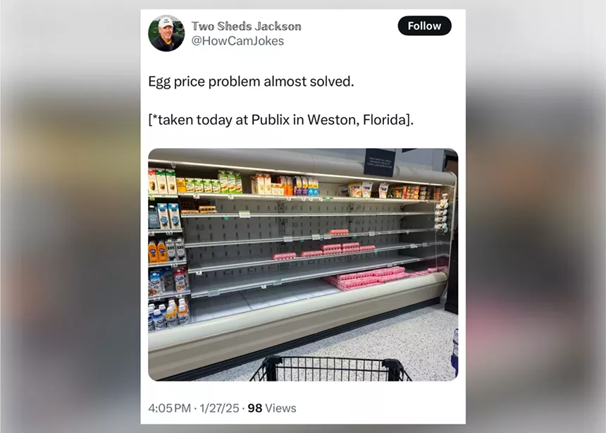 shelves at supermarket