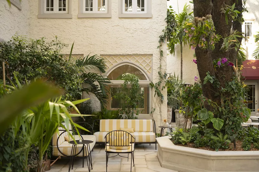 a patio
