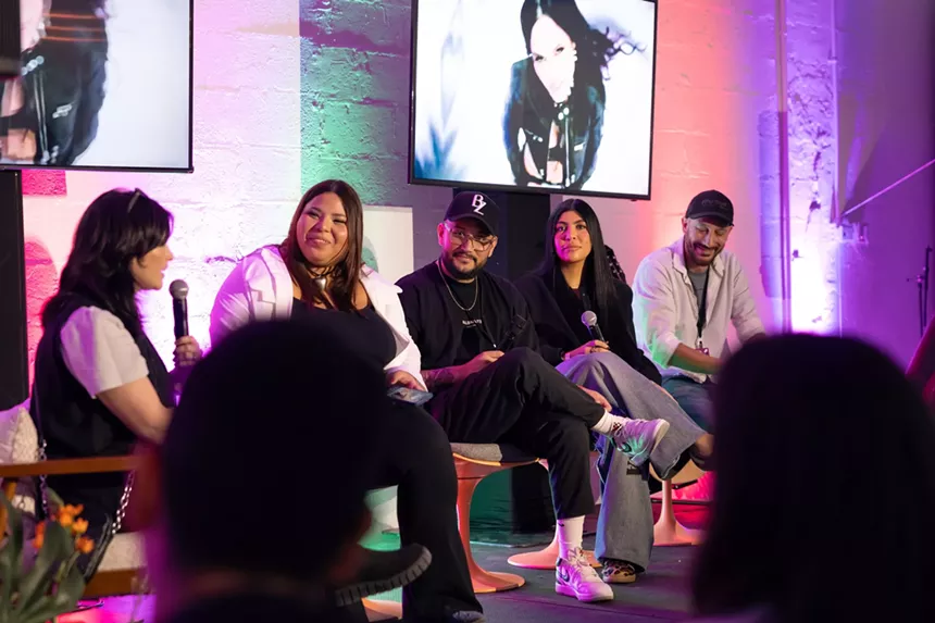 Panel at Unsin Music Conference & Festival in Miami