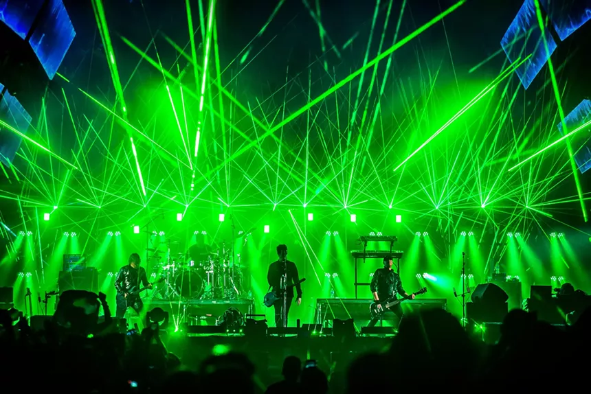 Pendulum onstage at Ultra Music Festival