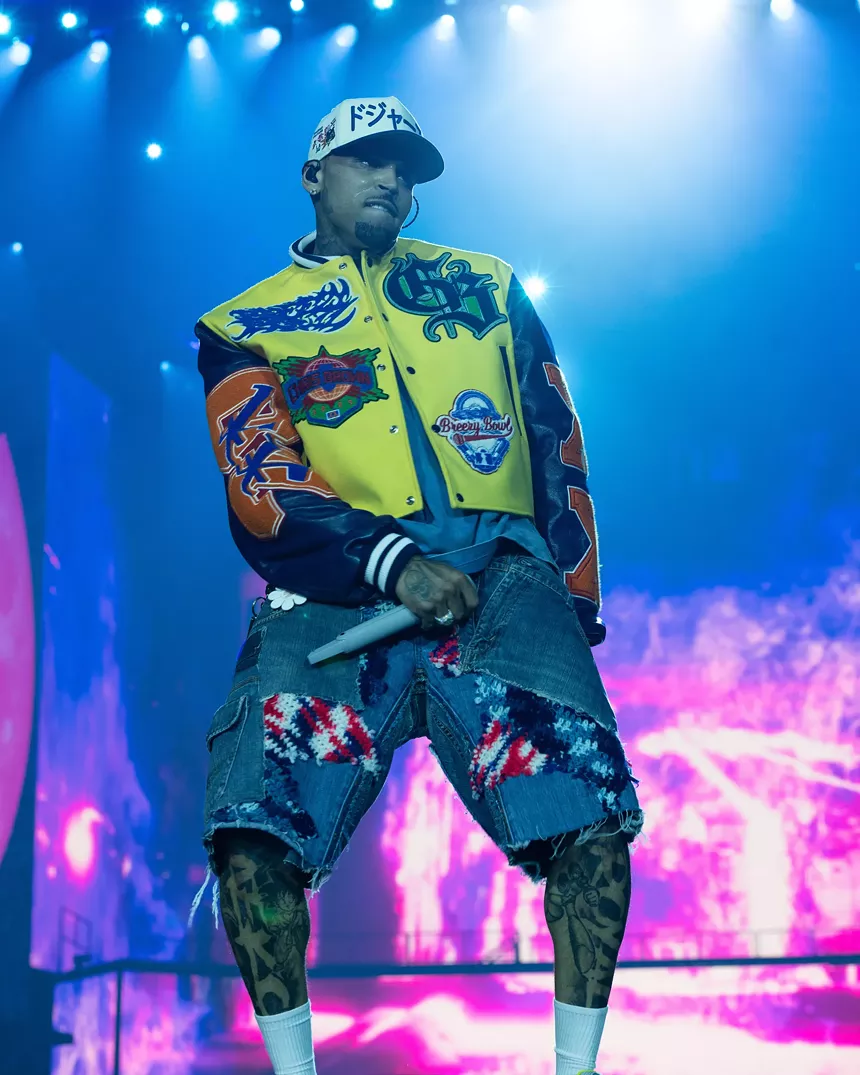 Man dancing on stage
