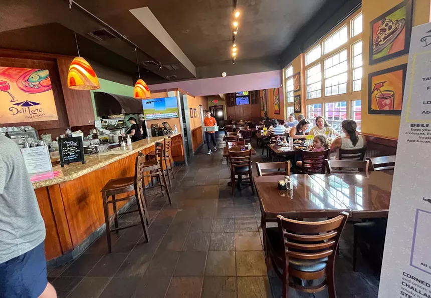 indoor dining room