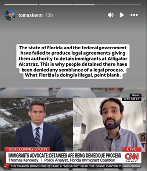 CNN anchor John Berman speaks with policy analyst Thomas Kennedy during a CNN broadcast