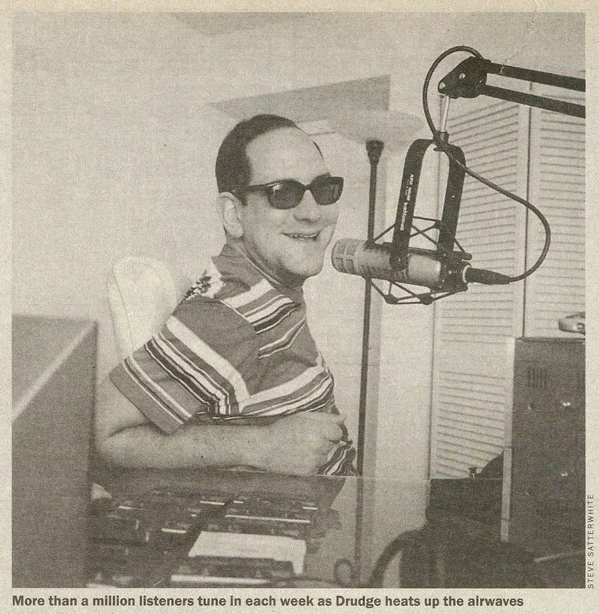 Screenshot of a photo published in an alt-weekly tabloid newspaper