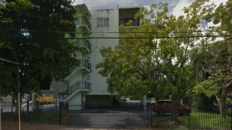 Police were often called for domestic disturbances when Clohesy lived in this building off the 79th Street Causeway. - VIA GOOGLE STREET VIEW